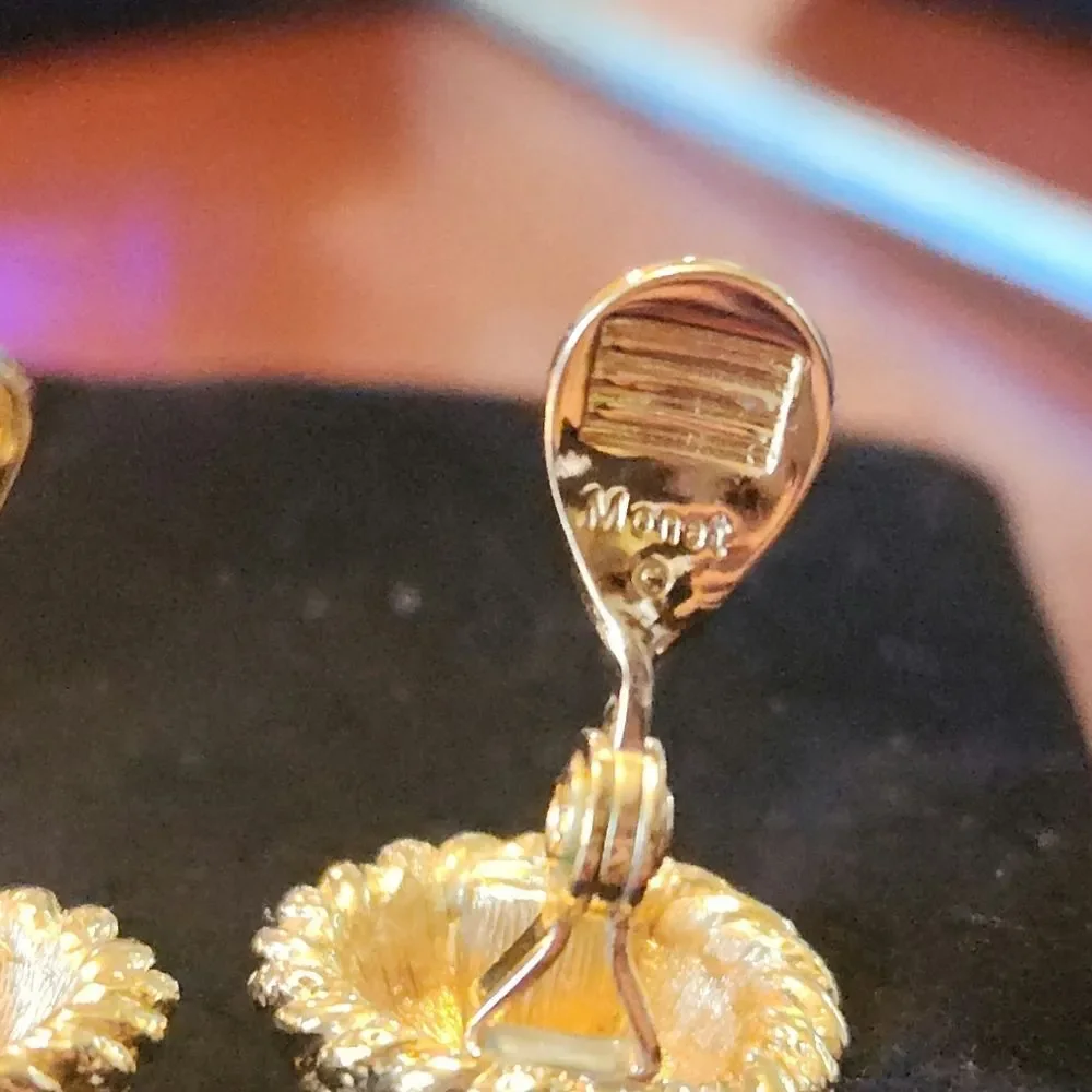 Monet Gold-Tone Twisted Rope Clip-On Earrings